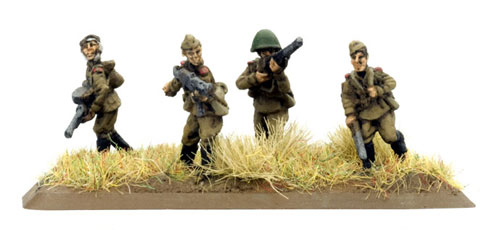 Battle Hardened Rifle/MG team