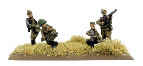Battle Hardened Rifle/MG team