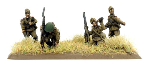 Battle Hardened Rifle/MG team