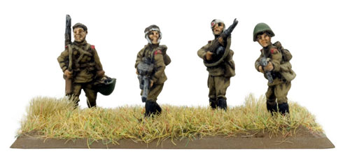 Battle Hardened Rifle/MG team