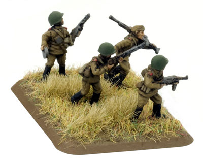 Battle Hardened Rifle/MG team