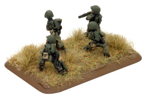 Flame-thrower team