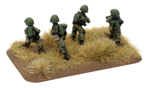 Flame-thrower team