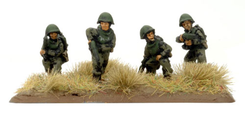 Flame-thrower team