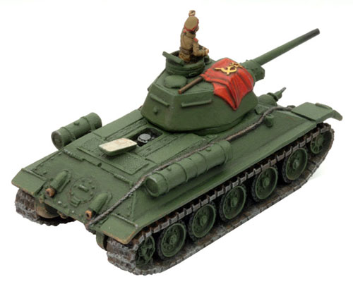 Brigada Komissar M A Dedov (SU883) in T-34 obr 1942