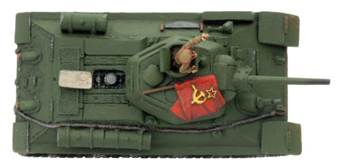 Brigada Komissar M A Dedov (SU883) in T-34 obr 1942
