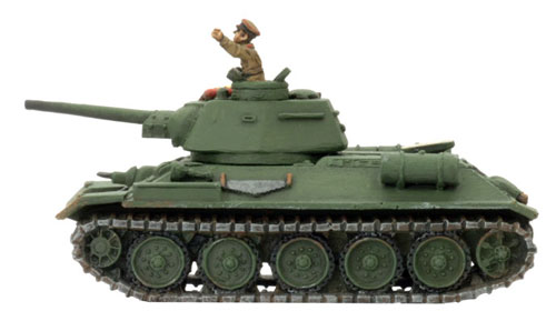 Brigada Komissar M A Dedov (SU883) in T-34 obr 1942