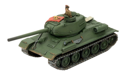 Brigada Komissar M A Dedov (SU883) in T-34/85 obr 1943