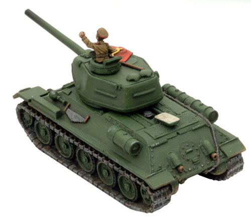 Brigada Komissar M A Dedov (SU883) in T-34/85 obr 1943