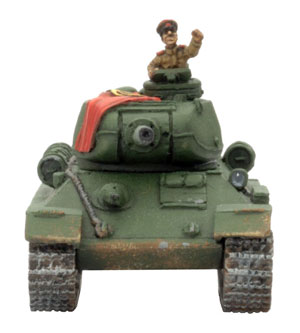 Brigada Komissar M A Dedov (SU883) in T-34/85 obr 1943