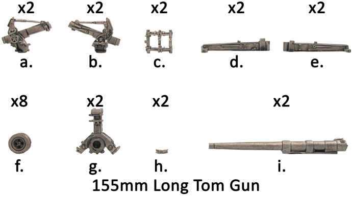 M1A1 Long Tom Field Artillery Battery (UBX40)