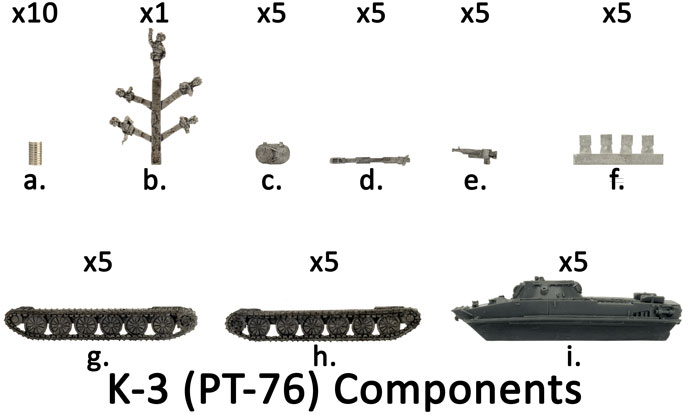 K-3 (PT-76) Ironclad Company (VPABX03)