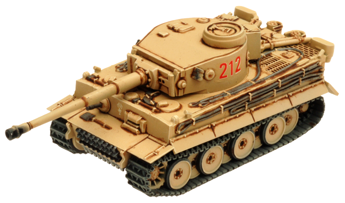 Flames of War GBX99 Plasticx2 - 15mm Afrika Korps Tiger 1 Heavy Tank Platoon 