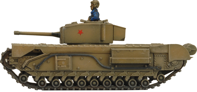 Churchill Heavy Tank Company (Plastic) (SBX56)