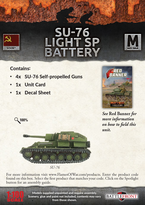 SU-76 Light SP Battery (SBX61)