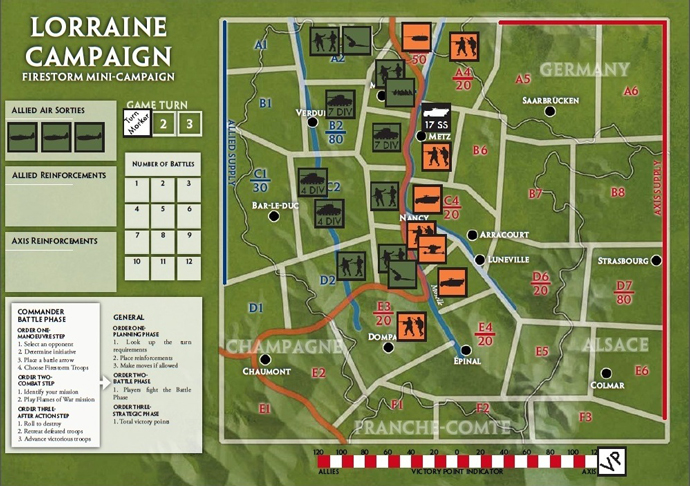 Firestorm Lorraine: The General's Game