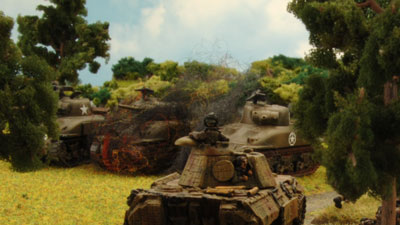 Barkmann knocks out two more tanks
