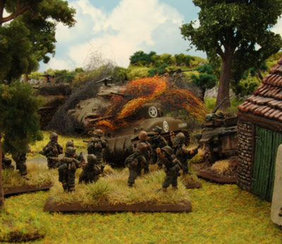 The SS-Panzergrenadiers win the Assault