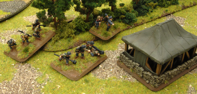 The HG Pioneers are able to contest the objective