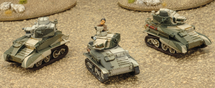 Divisional Cavalry Platoon (3 Light Mk VI B)