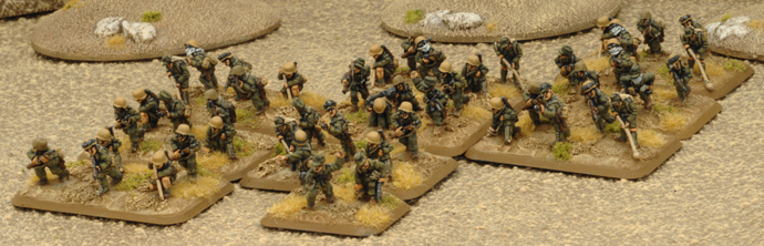 Leichte Pionier Platoon (3 squads) with Command Pioneer SMG team