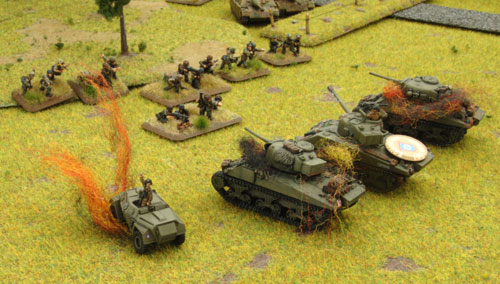 The Fallschirmjager come for the last British tanks