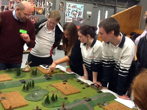 Bring History To Life: Flames Of War Meets Amaroo School History Students Bring History To Life: Flames Of War Meets Amaroo School History Students