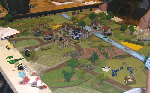 Market Garden gaming table