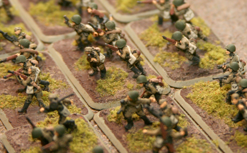 Infantry up close