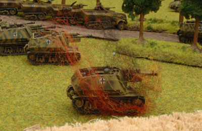 Destroyed StuGs Destroyed StuGs