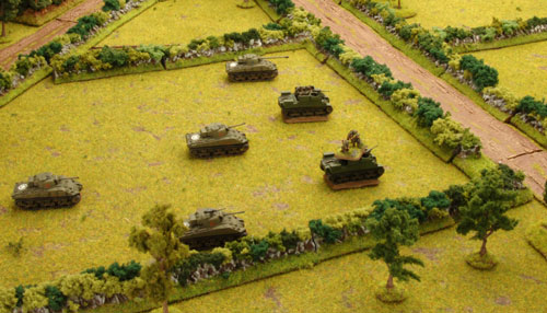 The Armour advances