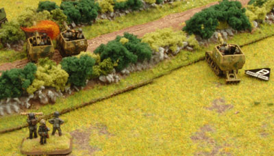 The artillery advances!