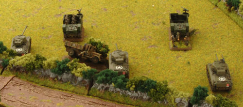Armoured Platoon and 3rd Rifle Platoon