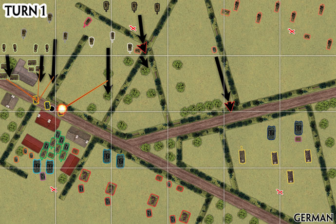 German Turn 1