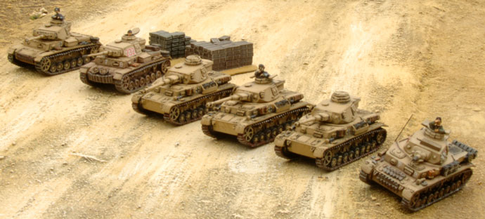 Ambushing Panzer IV Platoon