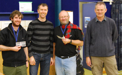 Third place, The Ladies: Rob Shirley & Phil Porter