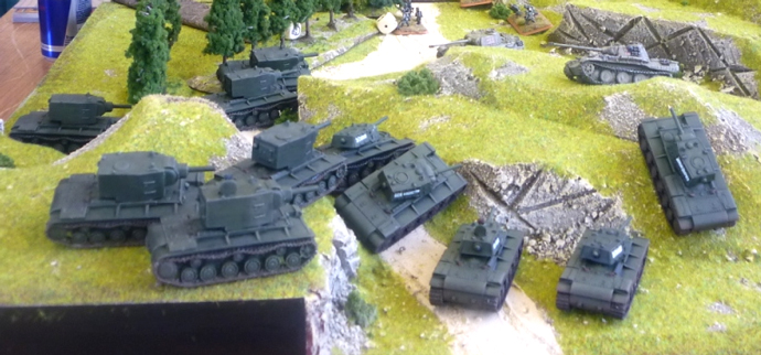 The Panthers move to strike against the KVs The Panthers move to strike against the KVs