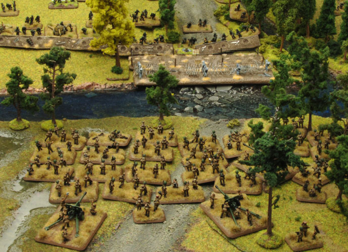 The Soviets rush the river