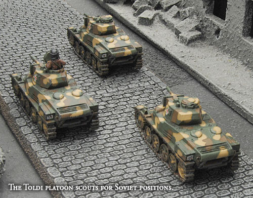 Toldi Platoon scouts