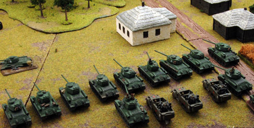 The first Gvardeyskiy Tankovy Company and HQ
