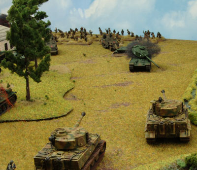 The second Motostrelkovy Company arrives
