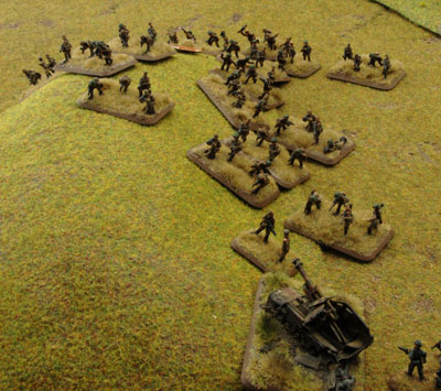 First Motostrelkovy Company advance
