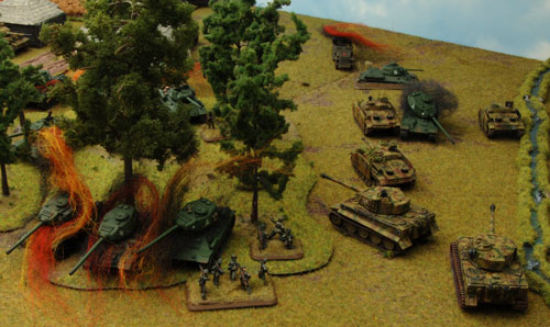 The Germans take control of the Soviet left