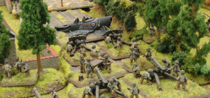 The Paratroopers defend the objective