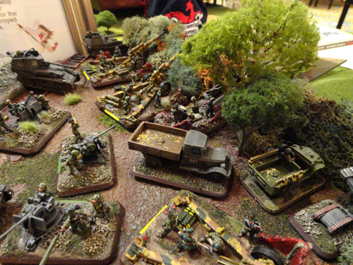 Army on display