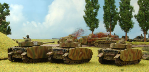 3rd Panzer Platoon arrives