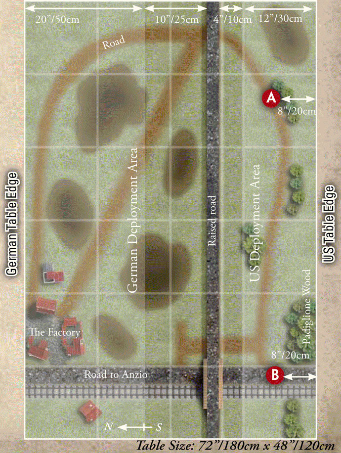 Operation Fischfang Deployment Map