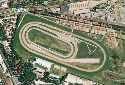 Racecourse today, as seen from Google Earth