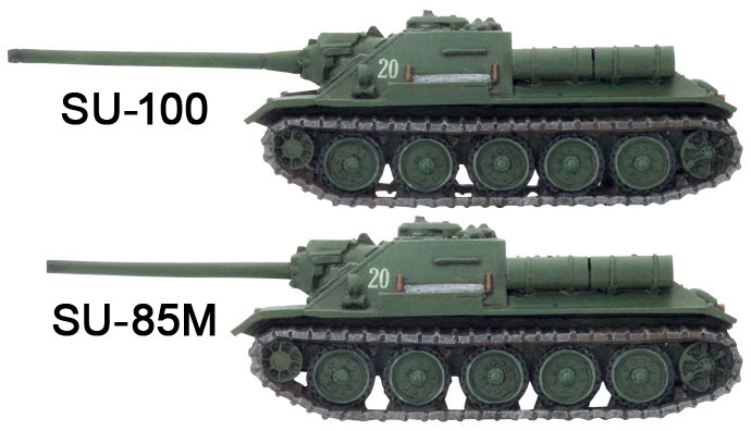 SU-100 & SU-85