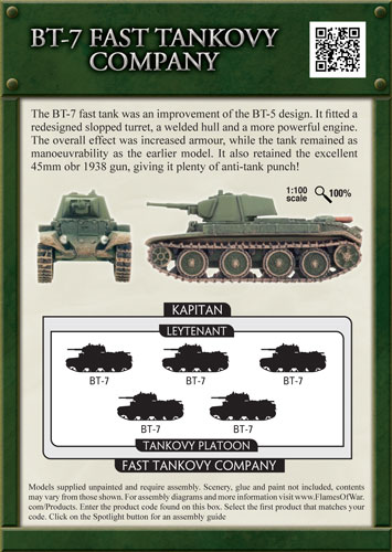 BT-7 Fast Tankovy Company (SBX20)